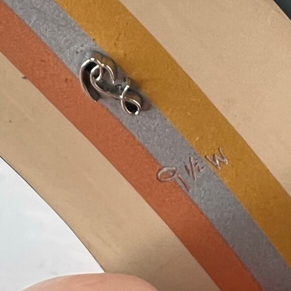 Sam Edelman Robyn Leather Ankle Strap Sandal I3433L1001 Women's US 9.5 Wide NWB - Picture 9 of 11